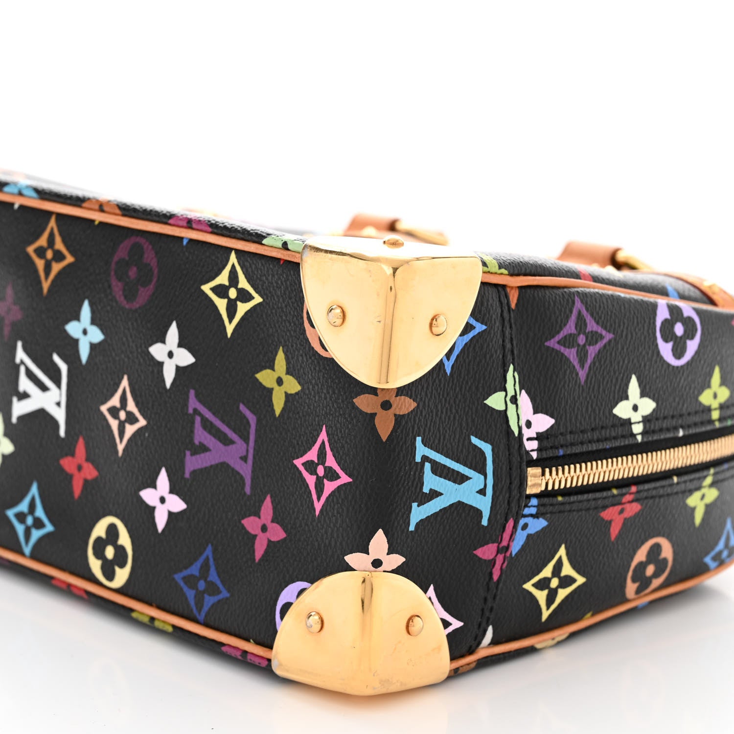Louis Vuitton Monogram Multicolor Trouville Black 9 of 9