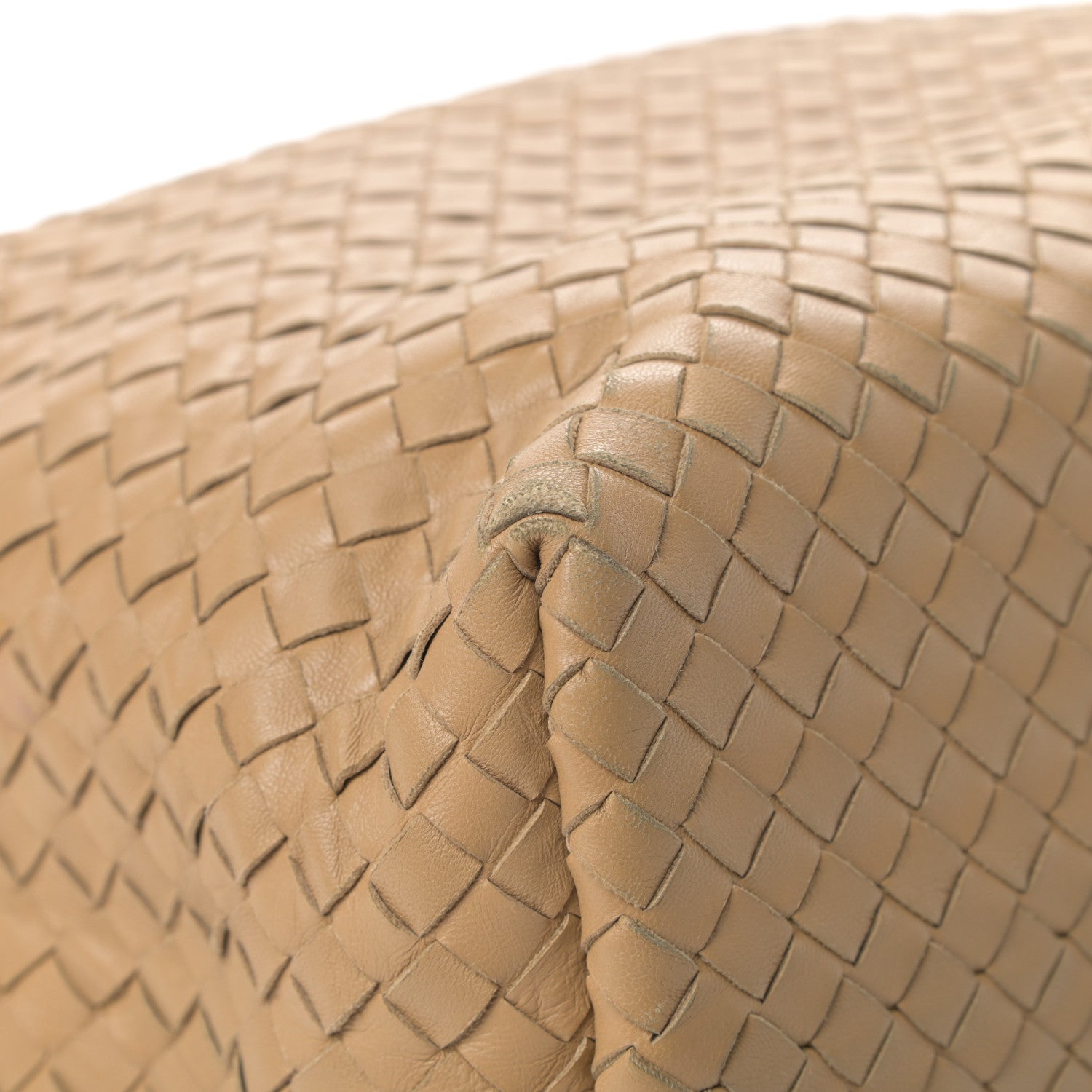 Bottega Veneta Nappa Intrecciato Garda Shoulder Bag Camel 9 of 15