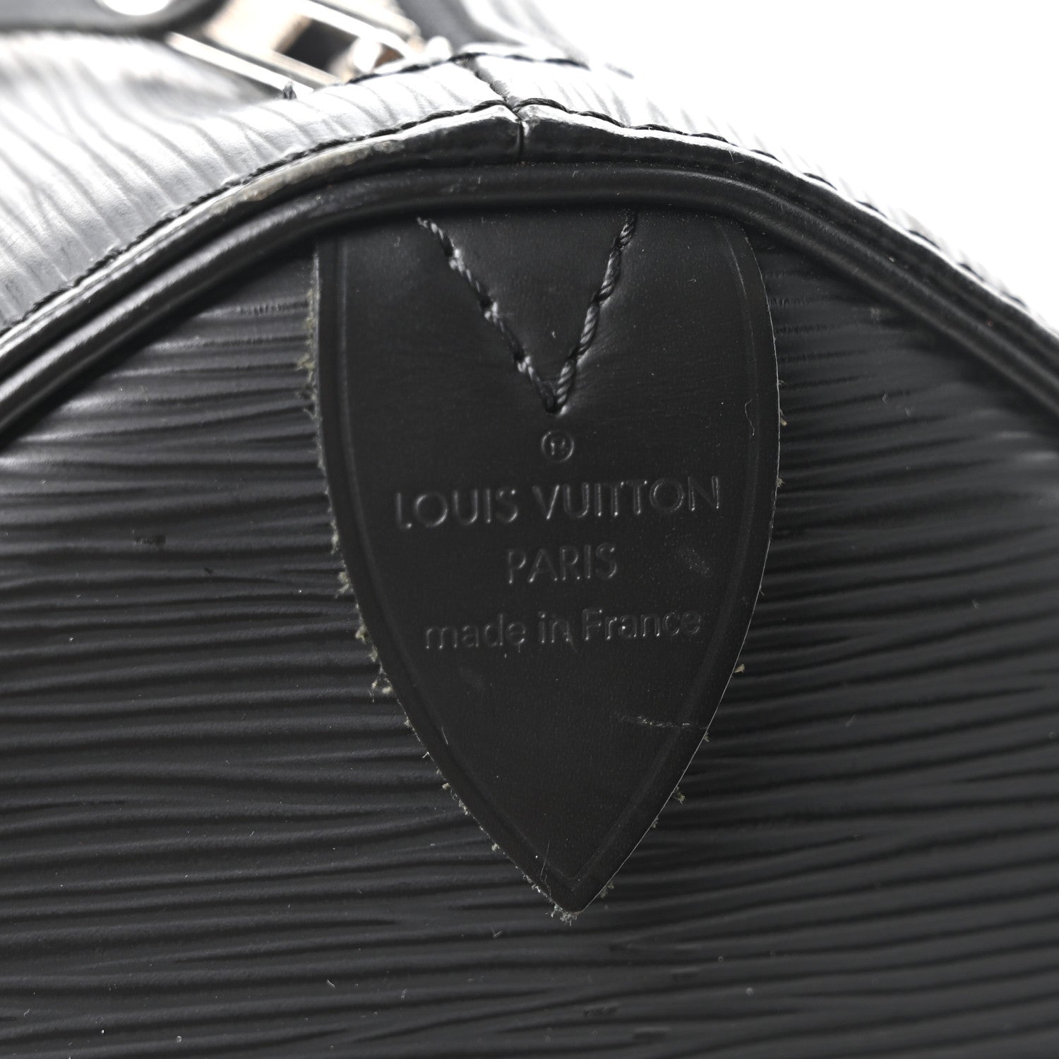 Louis Vuitton Epi Speedy 30 Black 6 of 10