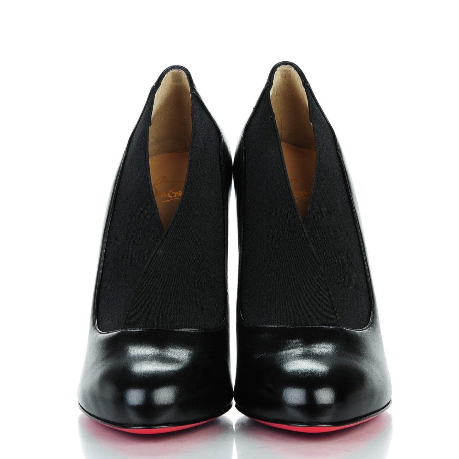 Christian Louboutin Shiny Nappa Toot Couverte 100 Pumps 40 Black 2 of 8