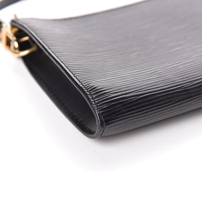 Louis Vuitton Epi Pochette Accessories 24 Black 6 of 10