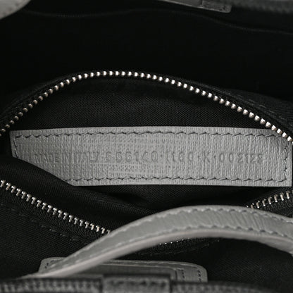 Balenciaga Calfskin Logo XXS Shopping Tote Gris Fossile 7 of 11