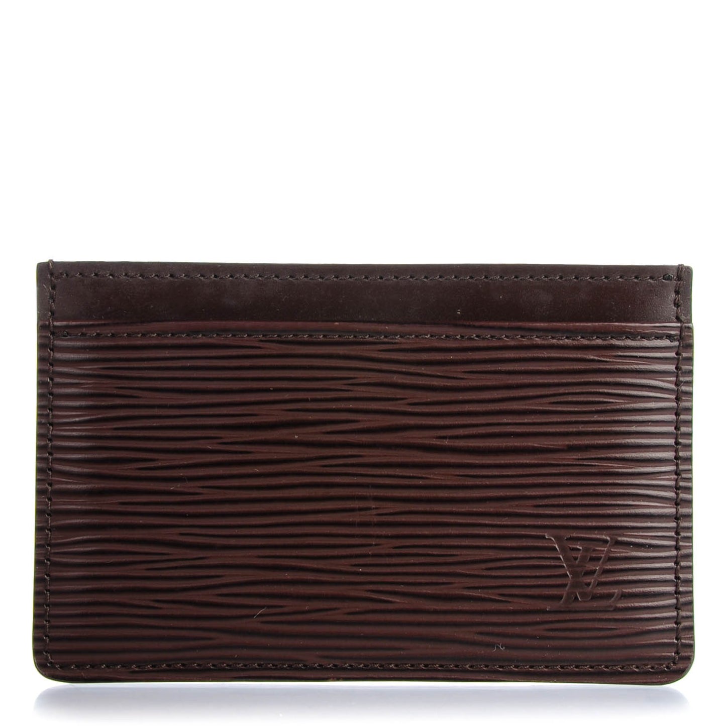 Epi Card Holder Moka