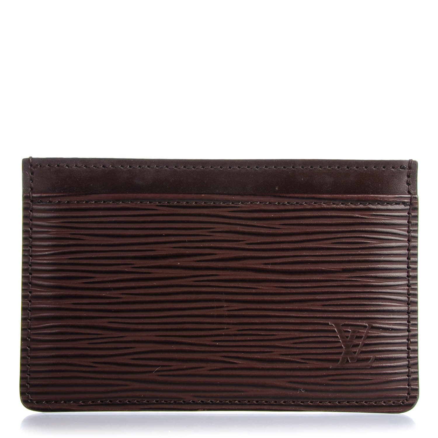 Louis Vuitton Epi Card Holder Moka 1 of 7