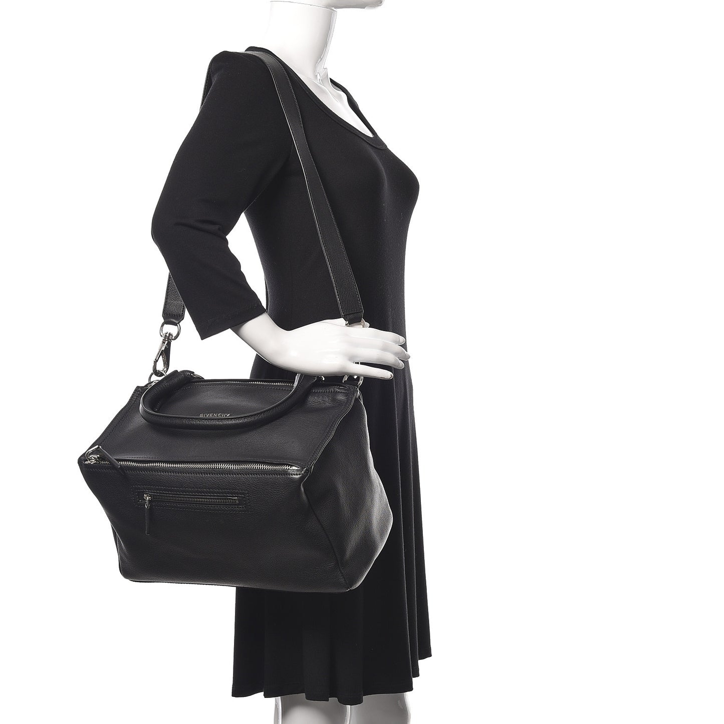 Sugar Goatskin Medium Pandora Black
