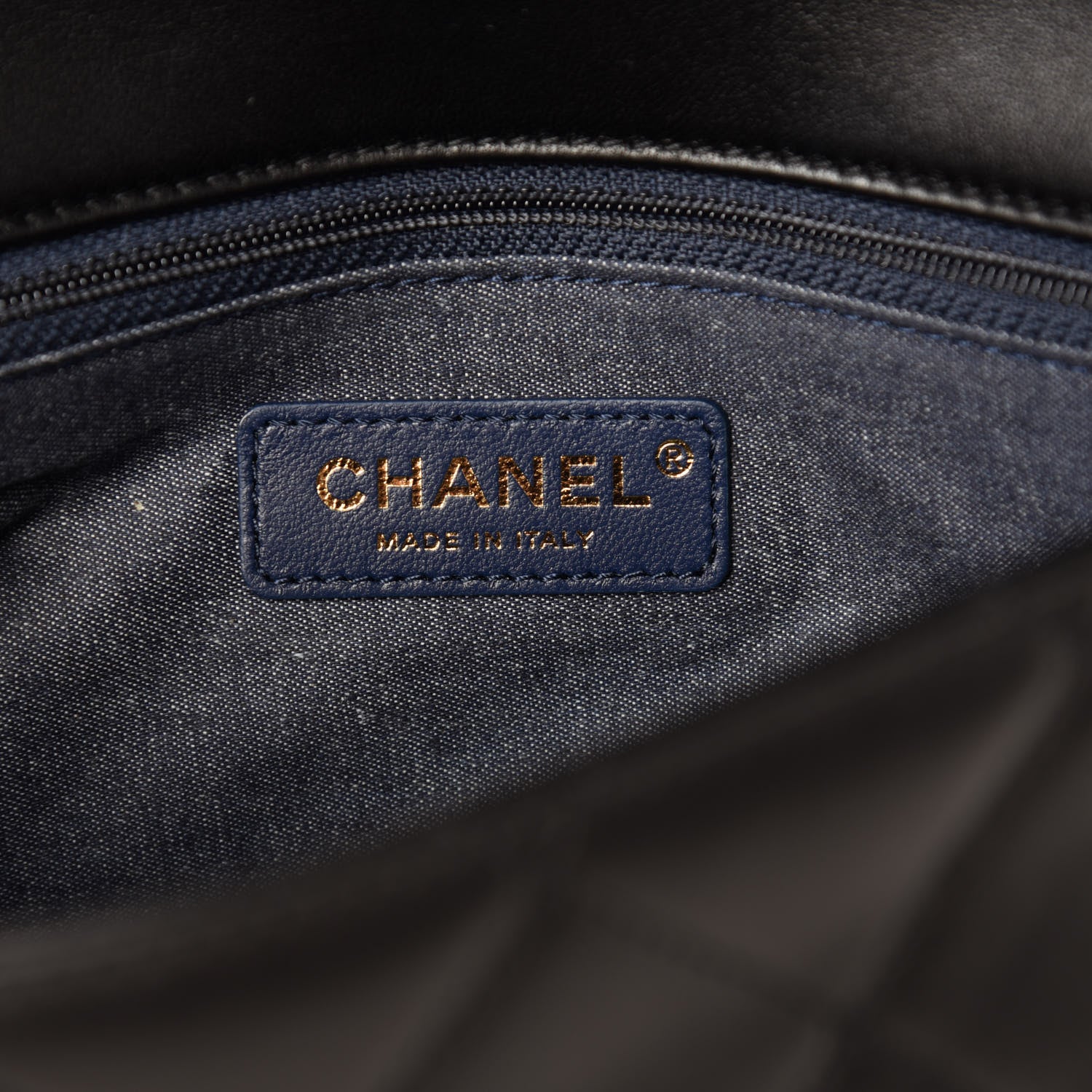 Chanel Lambskin Quilted Resin Bi-Color Chain Flap Bag Black 8 of 11