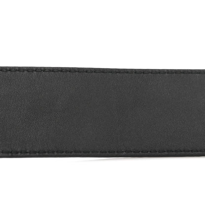 Gucci Moon Calfskin Nickel Double G 40mm Belt 80 32 Black 9 of 10