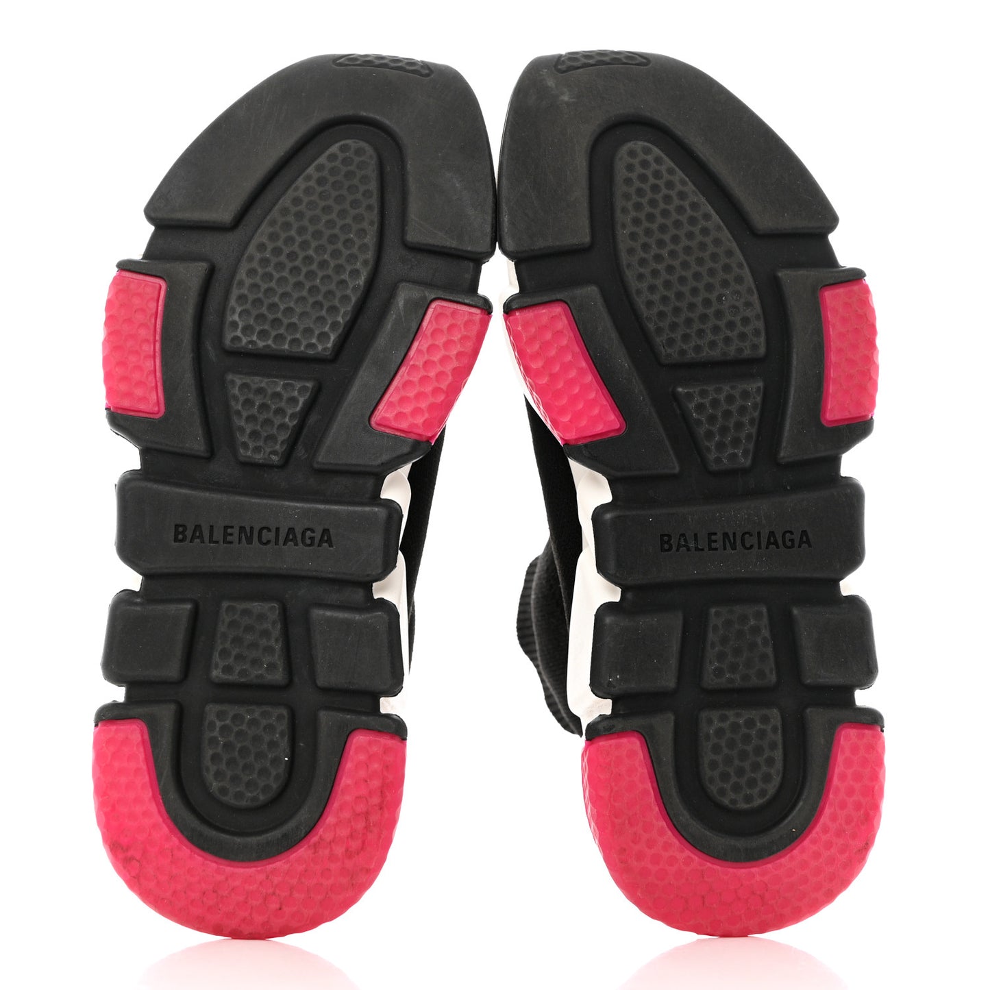 Neoprene Knit Womens Speed Sneakers 36 Black Pink