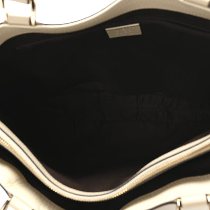 Gucci Monogram Medium Abbey Tote White 5 of 10