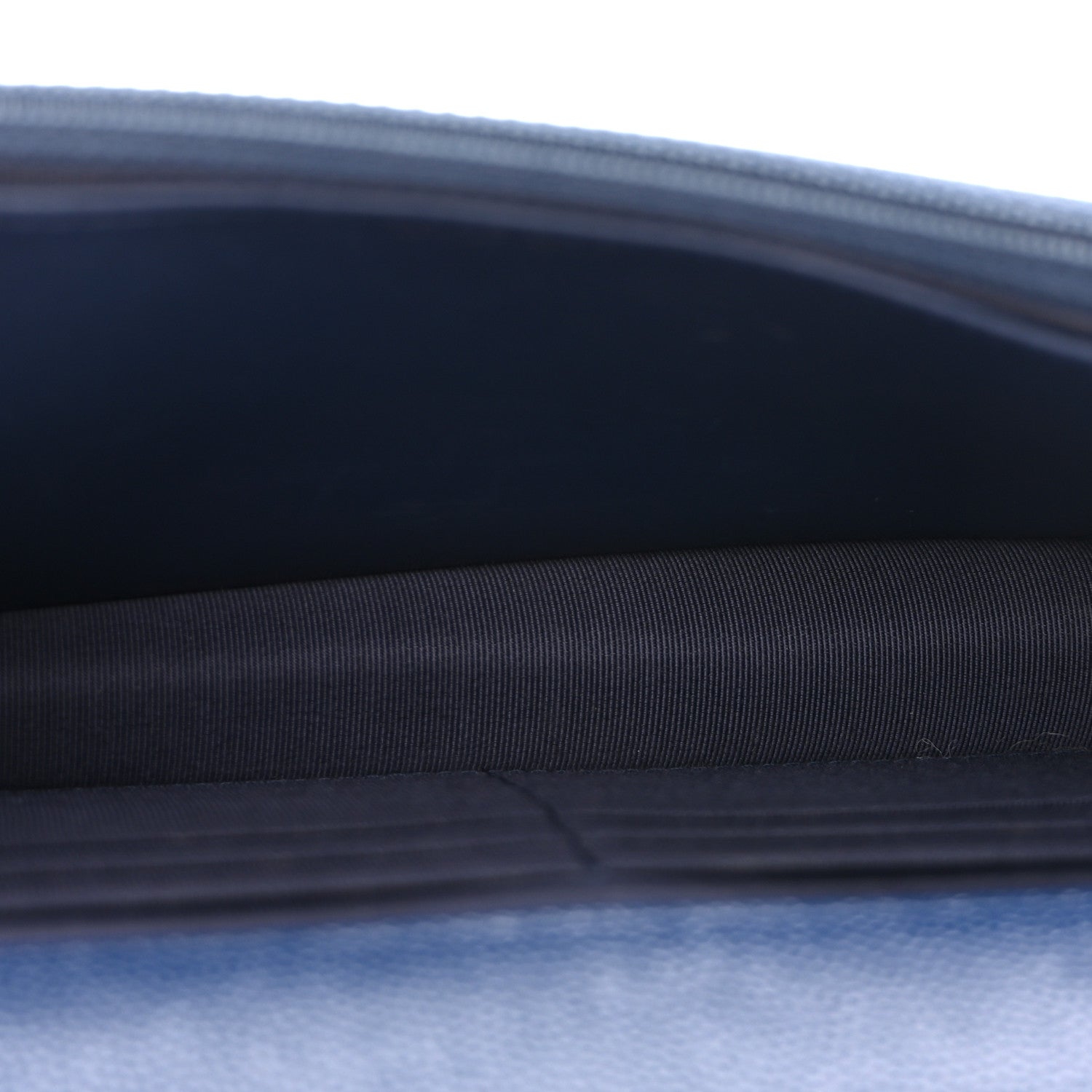 Chanel Caviar Quilted Wallet on Chain WOC Navy Blue 5 of 14
