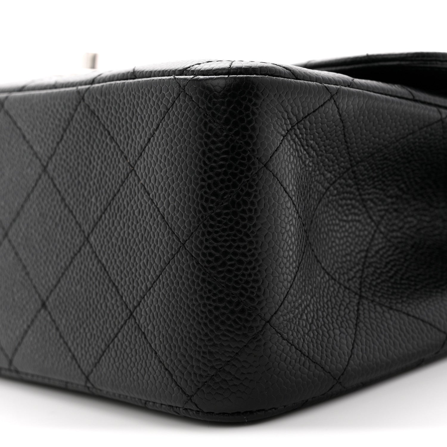 Chanel Caviar Quilted Jumbo Double Flap Black 10 of 11