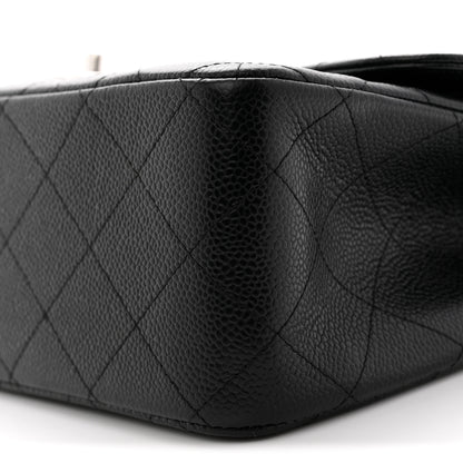 Chanel Caviar Quilted Jumbo Double Flap Black 10 of 11