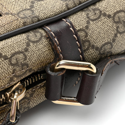 Gucci GG Plus Monogram Messenger Bag Dark Brown 11 of 13