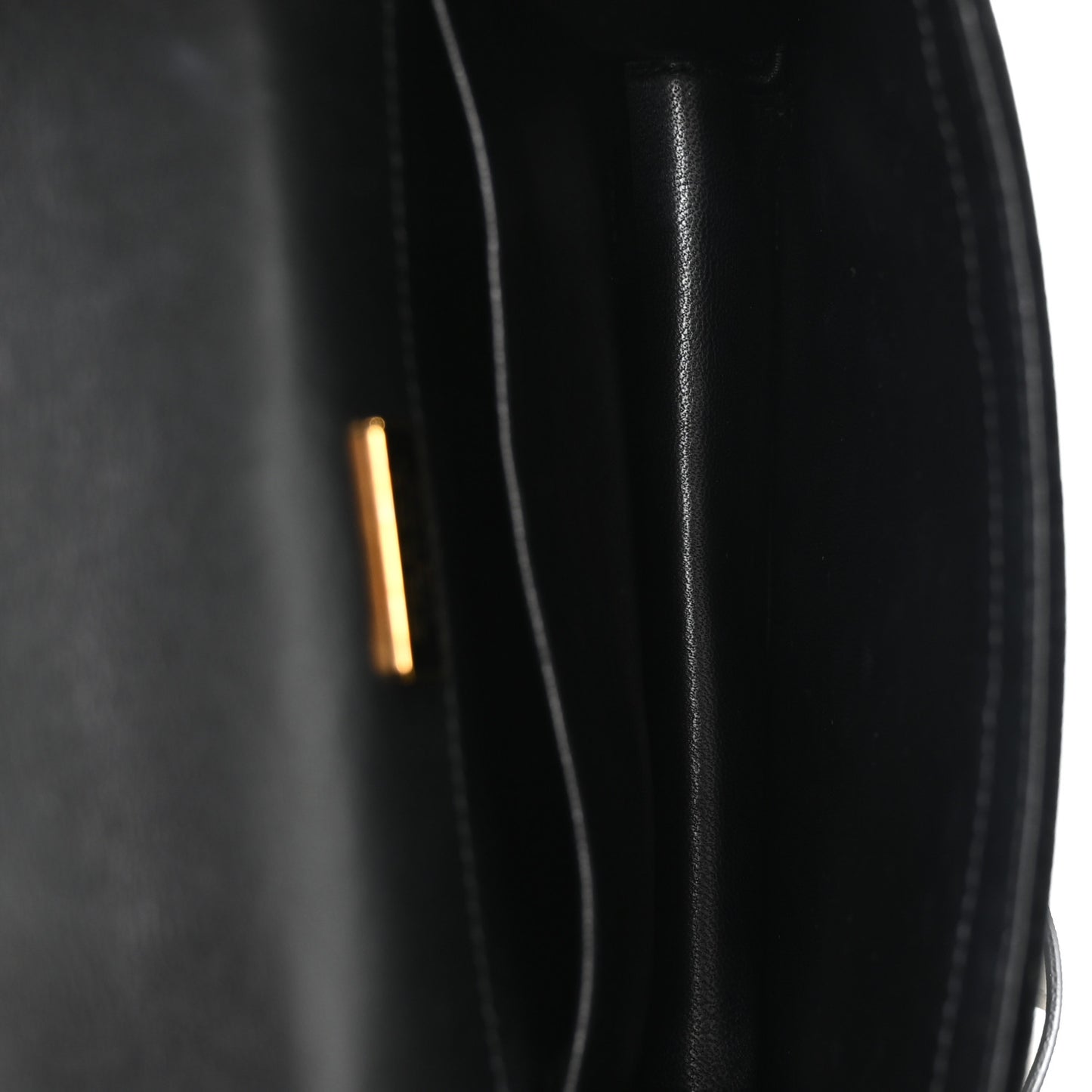 Velvet City Calf Pionniere Saddle Bag Black White