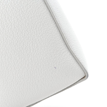 Celine Soft Grained Calfskin Small Sangle Bucket Bag White 8 of 12