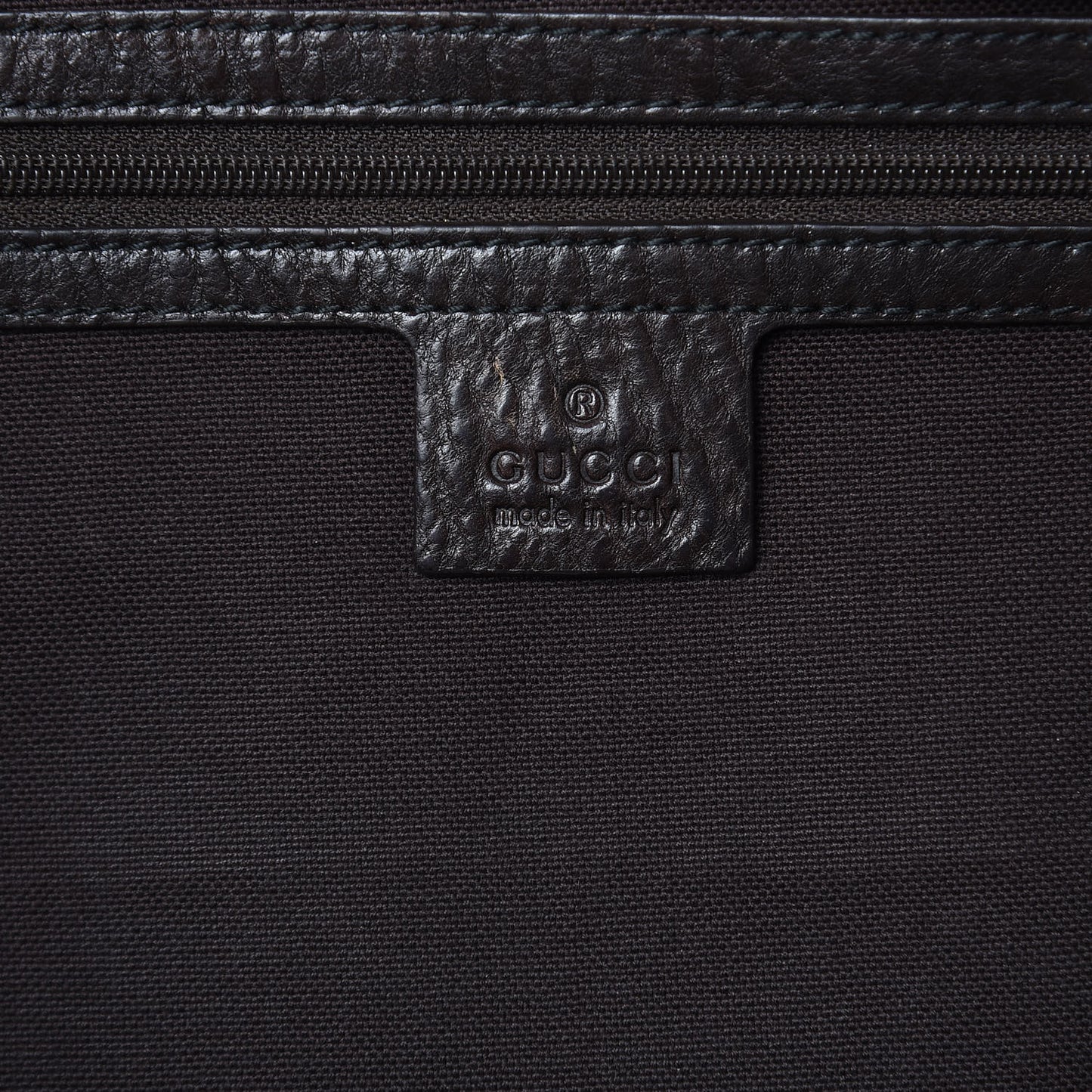 Crystal Monogram Medium Babouska Shopping Tote Dark Brown