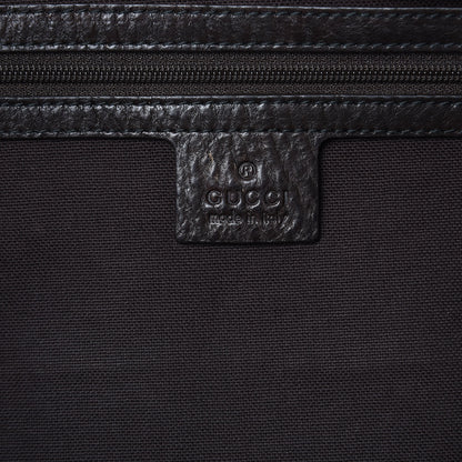 Gucci Crystal Monogram Medium Babouska Shopping Tote Dark Brown 8 of 21