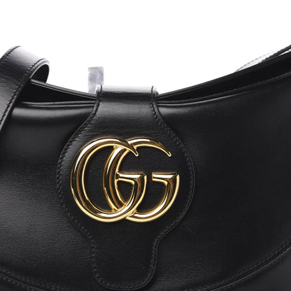 Gucci Calfskin Medium Arli Shoulder Bag Black 10 of 10