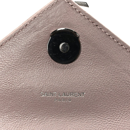 Saint Laurent Calfskin Tri-Quilt Monogram Medium College Bag Pink 7 of 9