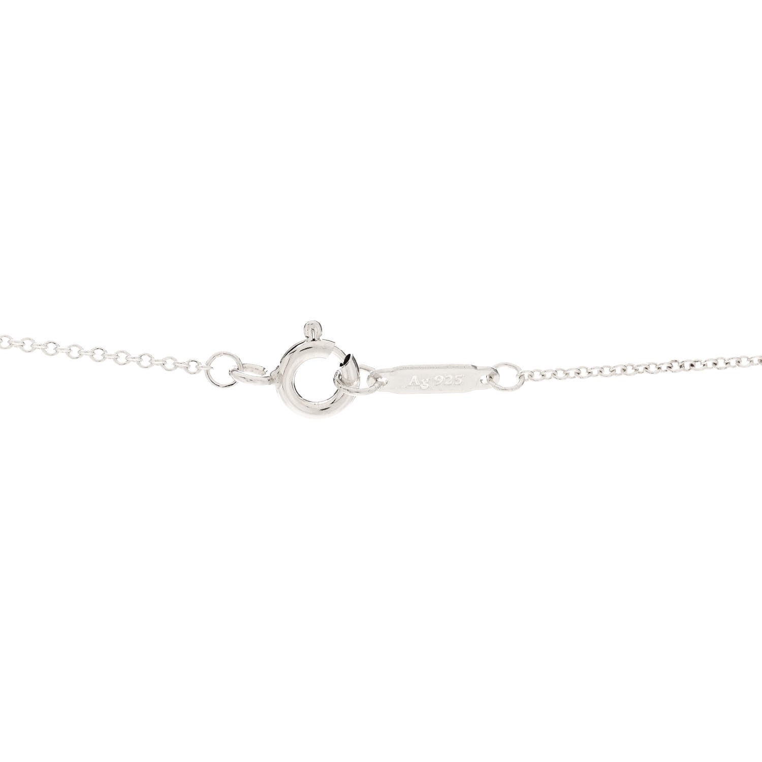 Tiffany Sterling Silver Medium Return To Tiffany Heart Pendant Necklace 6 of 6