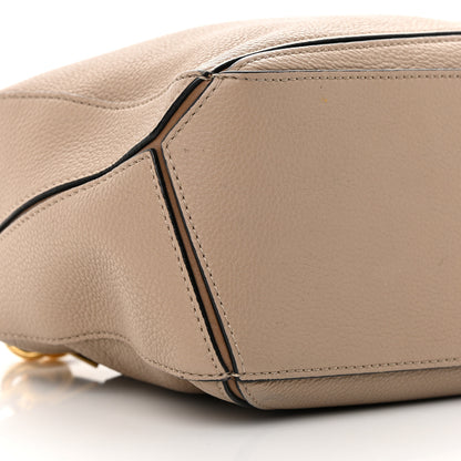 Loewe Grained Calfskin Small Puzzle Bag Sand Mink 9 of 18