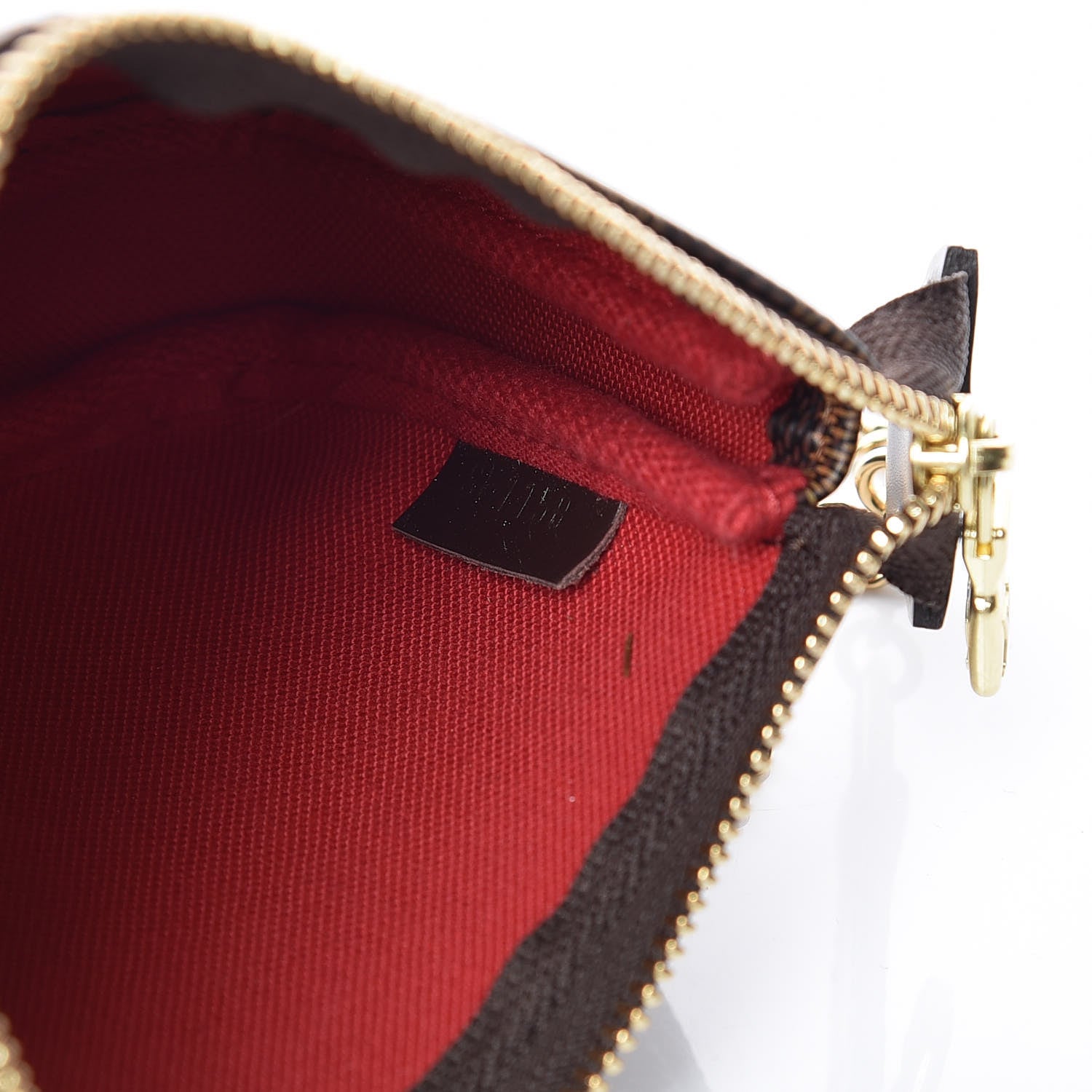 Louis Vuitton Damier Ebene Mini Pochette Accessories 7 of 11