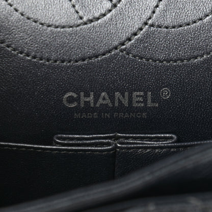 Chanel Metallic Sheepskin Quilted 2.55 Reissue 225 Flap Charcoal 9 of 15