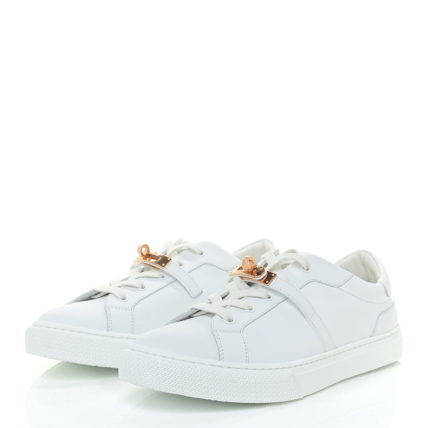 Calfskin Day Sneakers 41 White