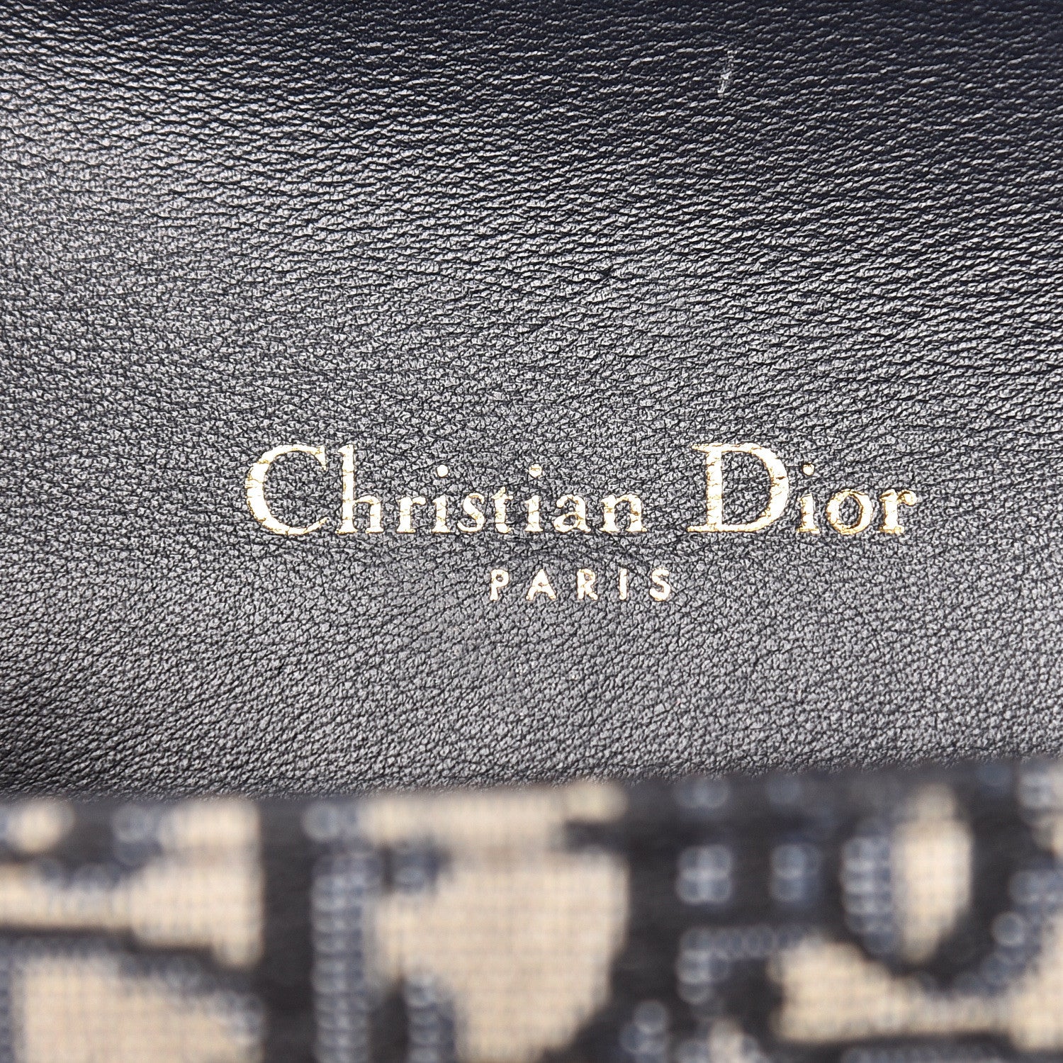 Christian Dior Oblique Saddle Belt Bag Blue 9 of 15
