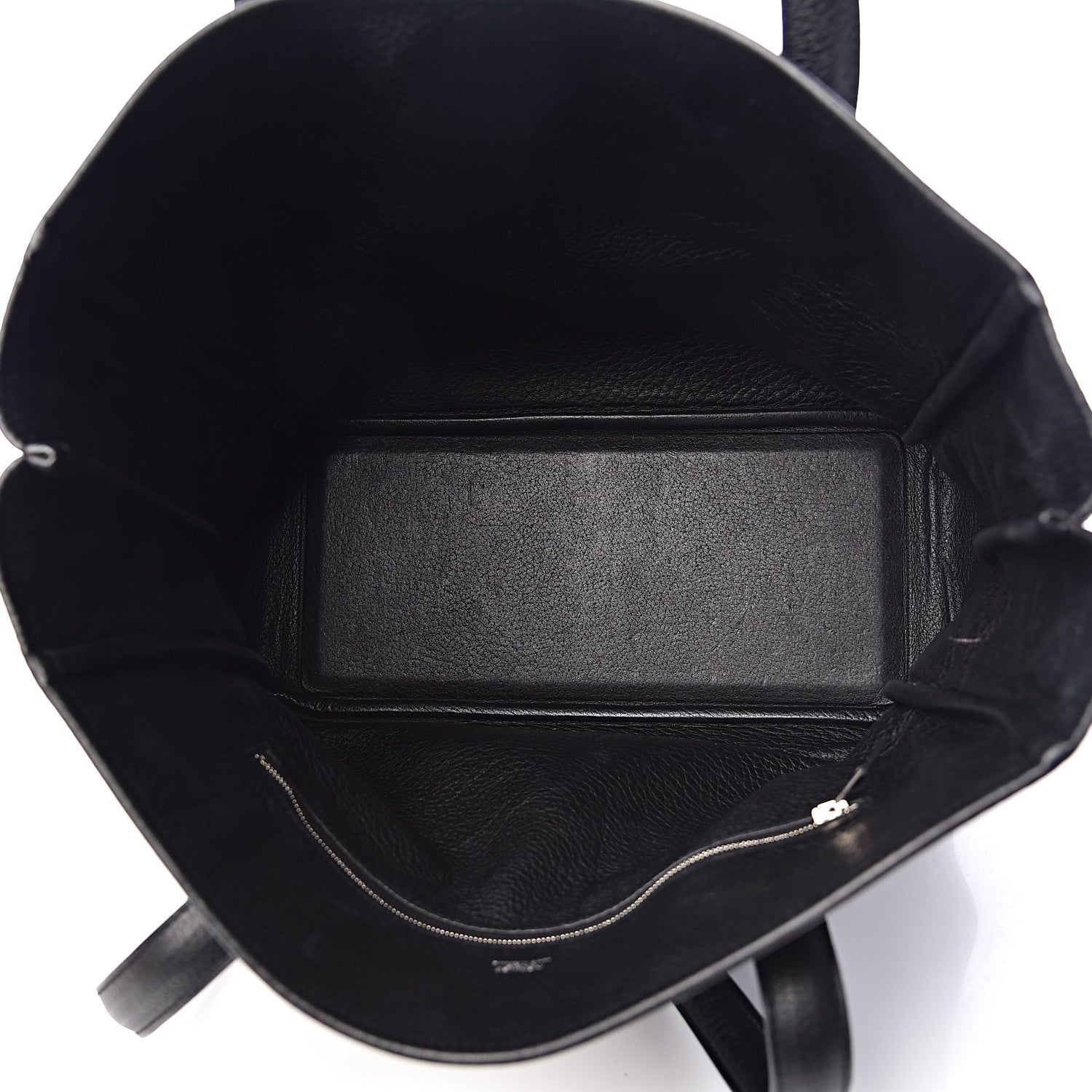 Hermes Taurillon Clemence Victoria II Cabas 32 Black 5 of 9