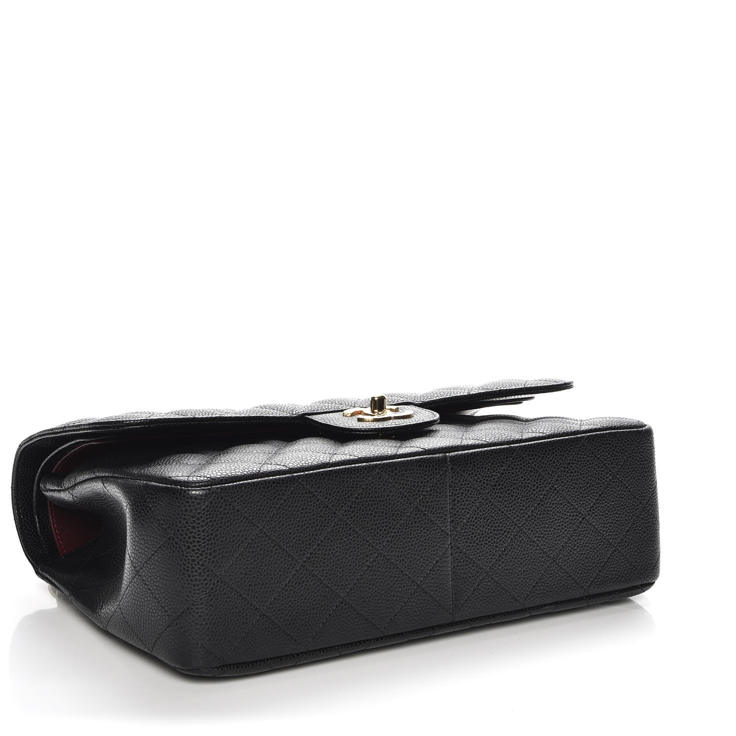 Chanel Caviar Quilted Jumbo Double Flap Black 4 of 8