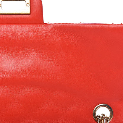 Chanel Patent Quilted Accordion Reissue 2.55 Flap Red 10 of 10