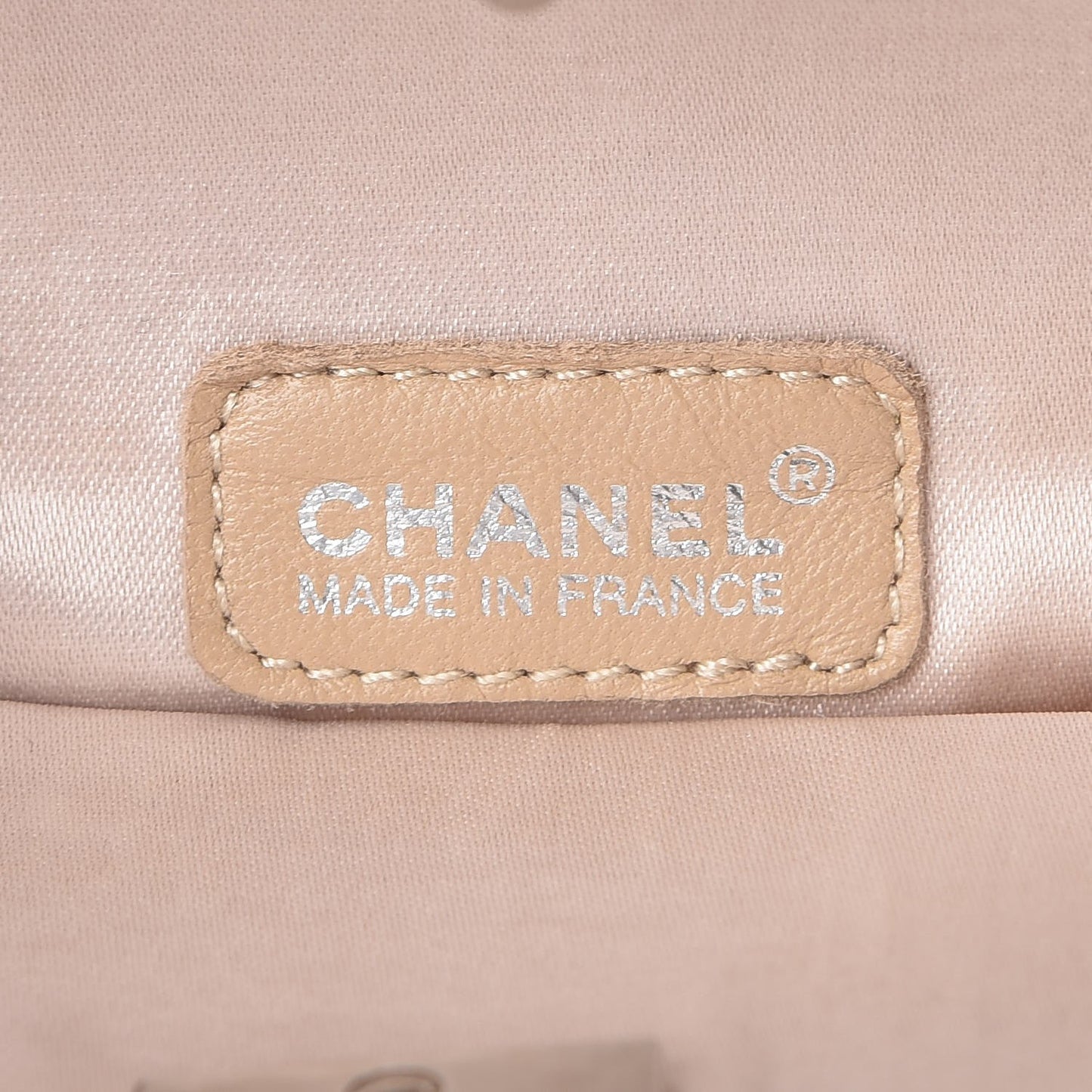 Nylon Travel CC Mini Bag Light Beige