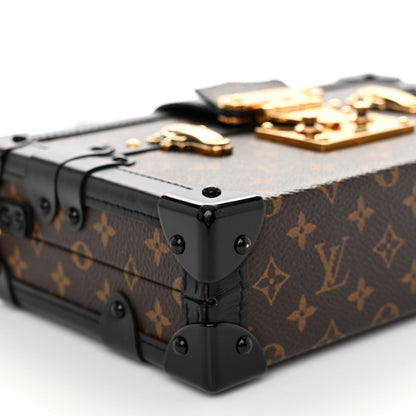Louis Vuitton Monogram Petite Malle Black 8 of 11