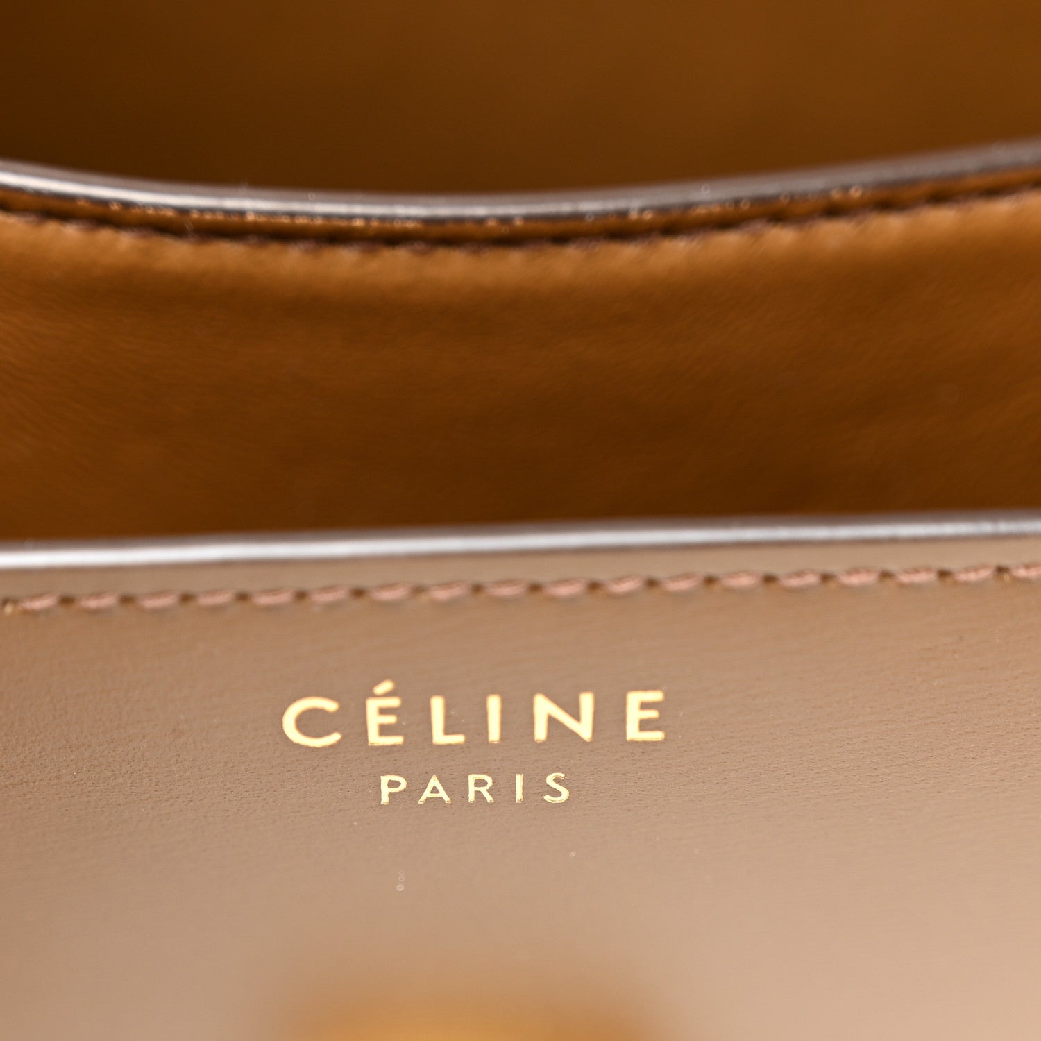 Celine Box Calfskin Small Classic Box Flap Bag Camel 7 of 12