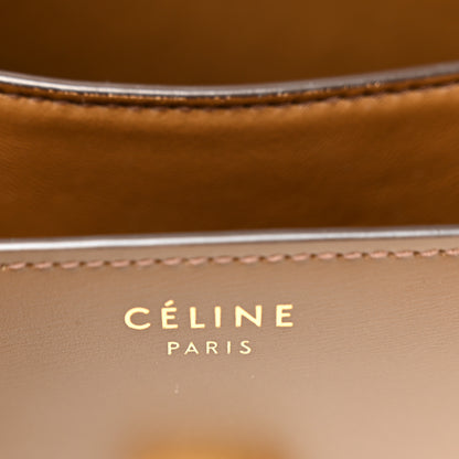 Celine Box Calfskin Small Classic Box Flap Bag Camel 7 of 12