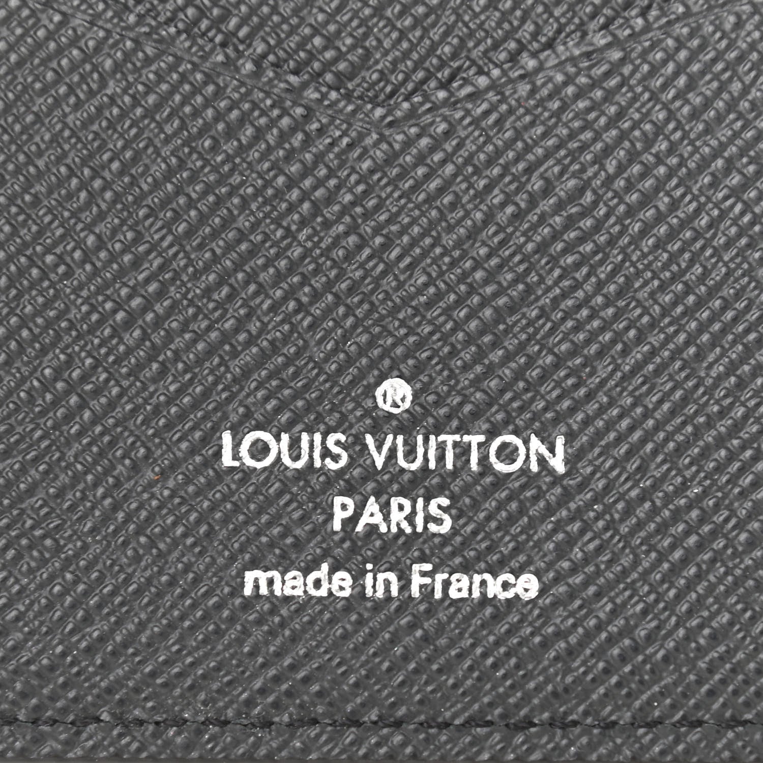 Louis Vuitton Taiga Stripe Pocket Organizer NM Black 6 of 10