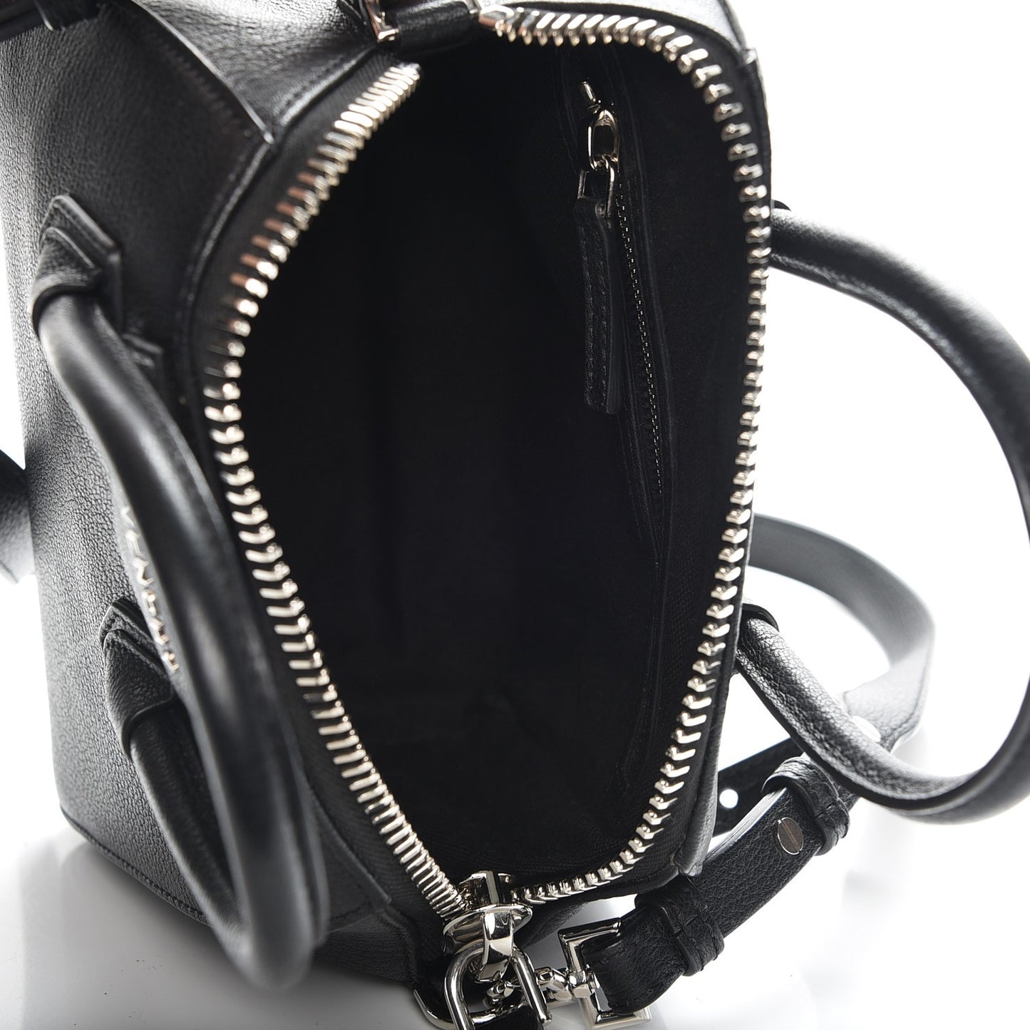 Sugar Goatskin Mini Antigona Black