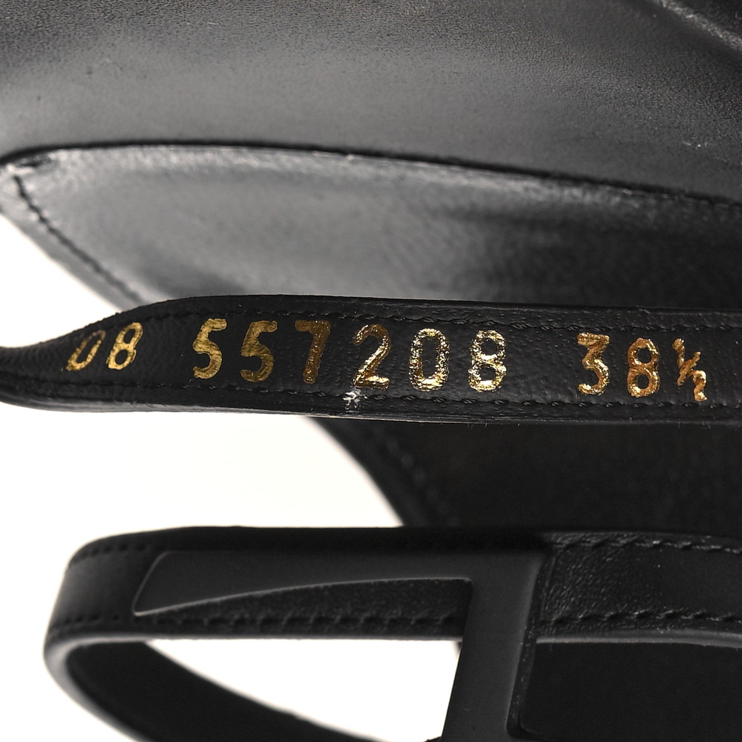 Calfskin Cassandra Espadrille 105 Wedges 38.5 Black
