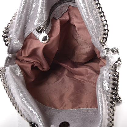 Stella McCartney Shaggy Deer Falabella Fold Over Tote Grey 5 of 10