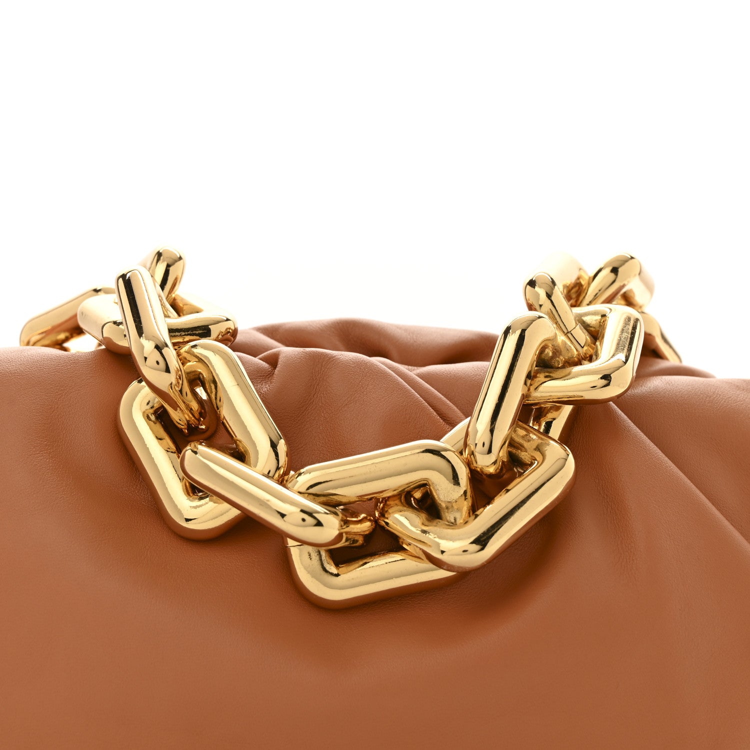 Bottega Veneta Calfskin The Pouch Chain Clay 8 of 12
