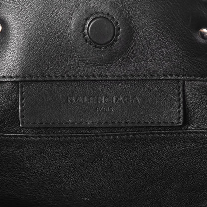 Balenciaga Veau Papier A6 Zip Around Tote Black 6 of 7