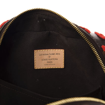 Louis Vuitton Monogram Tuffetage Deauville Cube Red 10 of 12