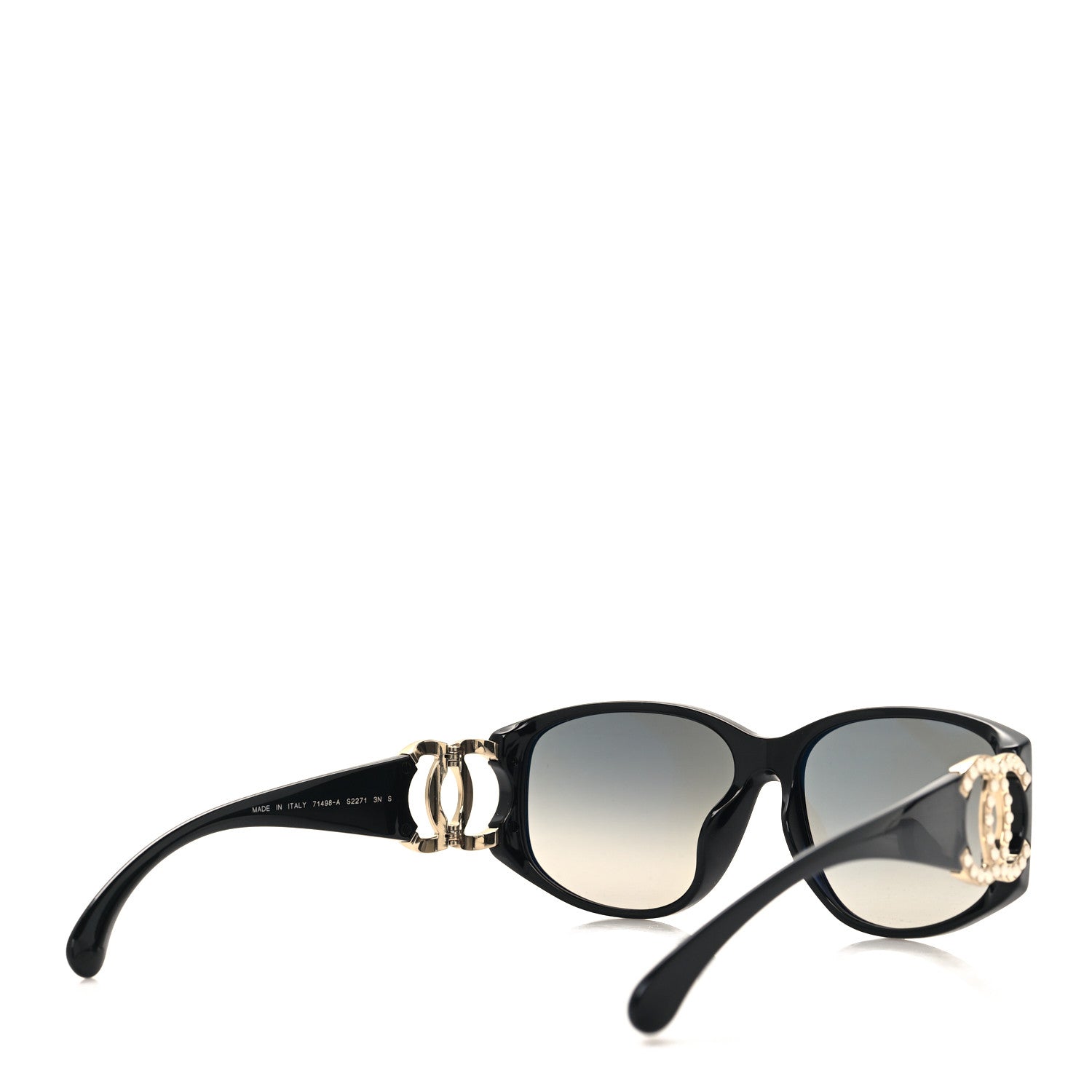 Chanel Pearl CC Sunglasses 71498-A Black 4 of 7
