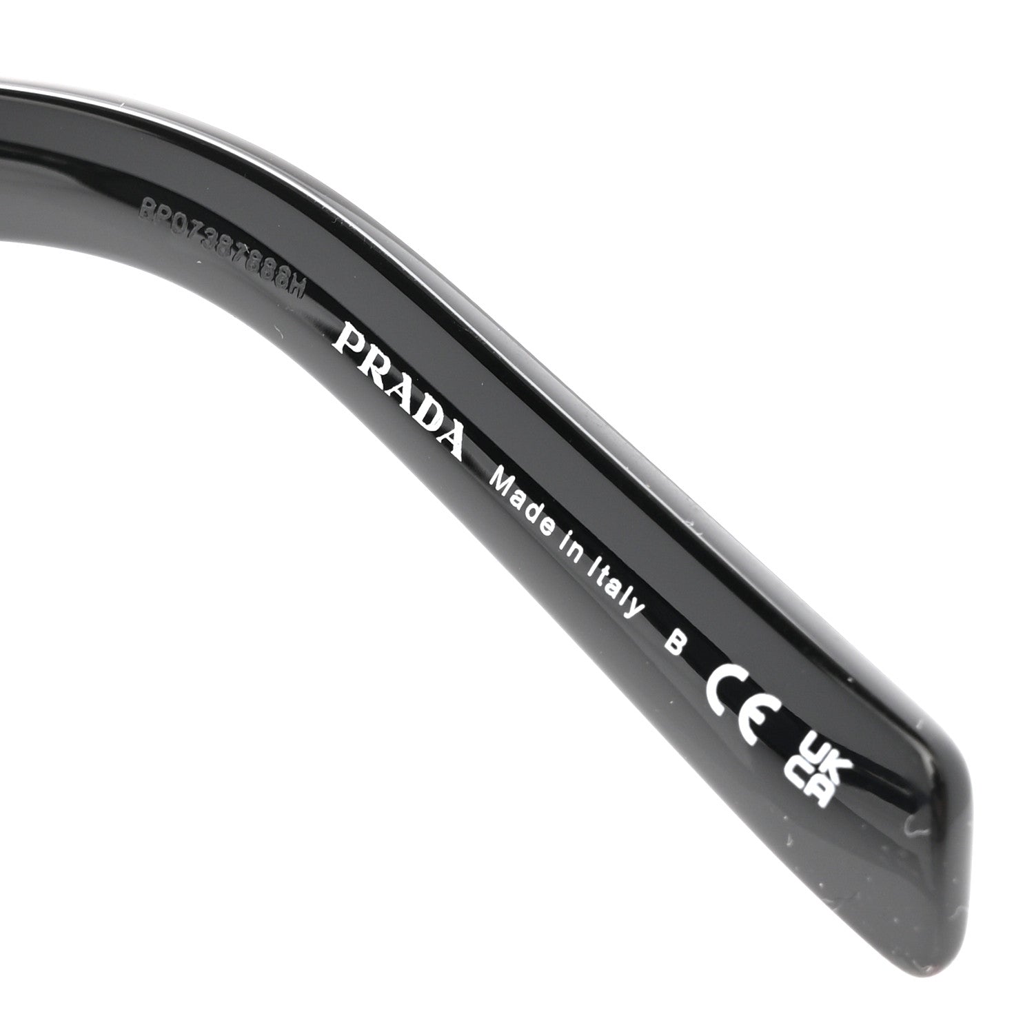 Prada Acetate Sunglasses SPR 09Z Black 5 of 9