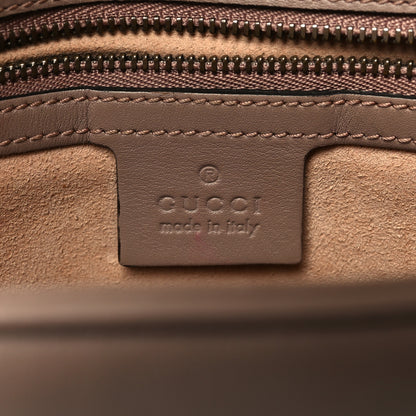 Gucci Calfskin Matelasse Medium GG Marmont Shoulder Bag Porcelain Rose 6 of 14