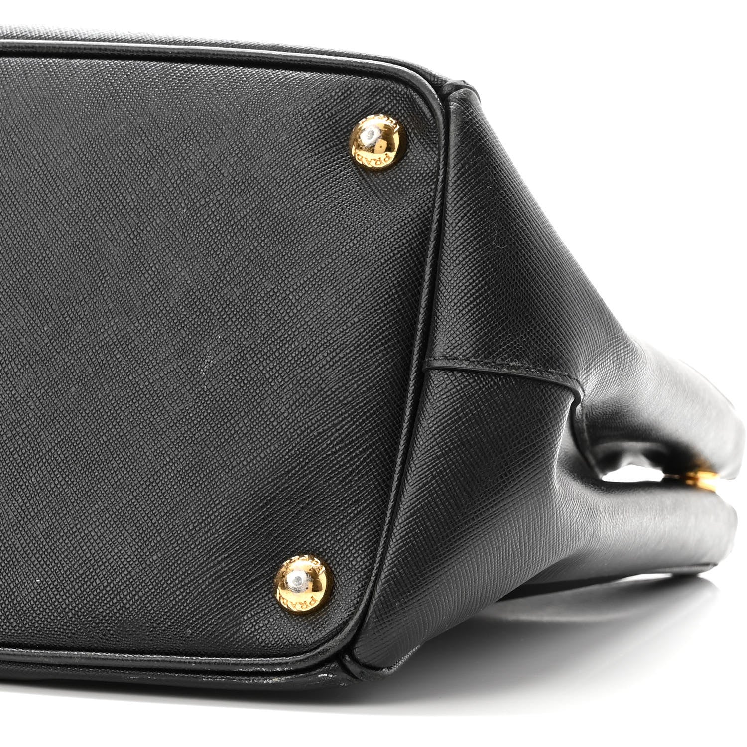 Prada Saffiano Medium Galleria Double Zip Tote Black 9 of 9