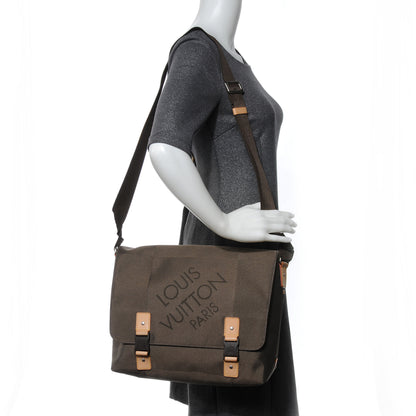 Louis Vuitton Damier Geant Loup Messenger Bag Earth 2 of 7