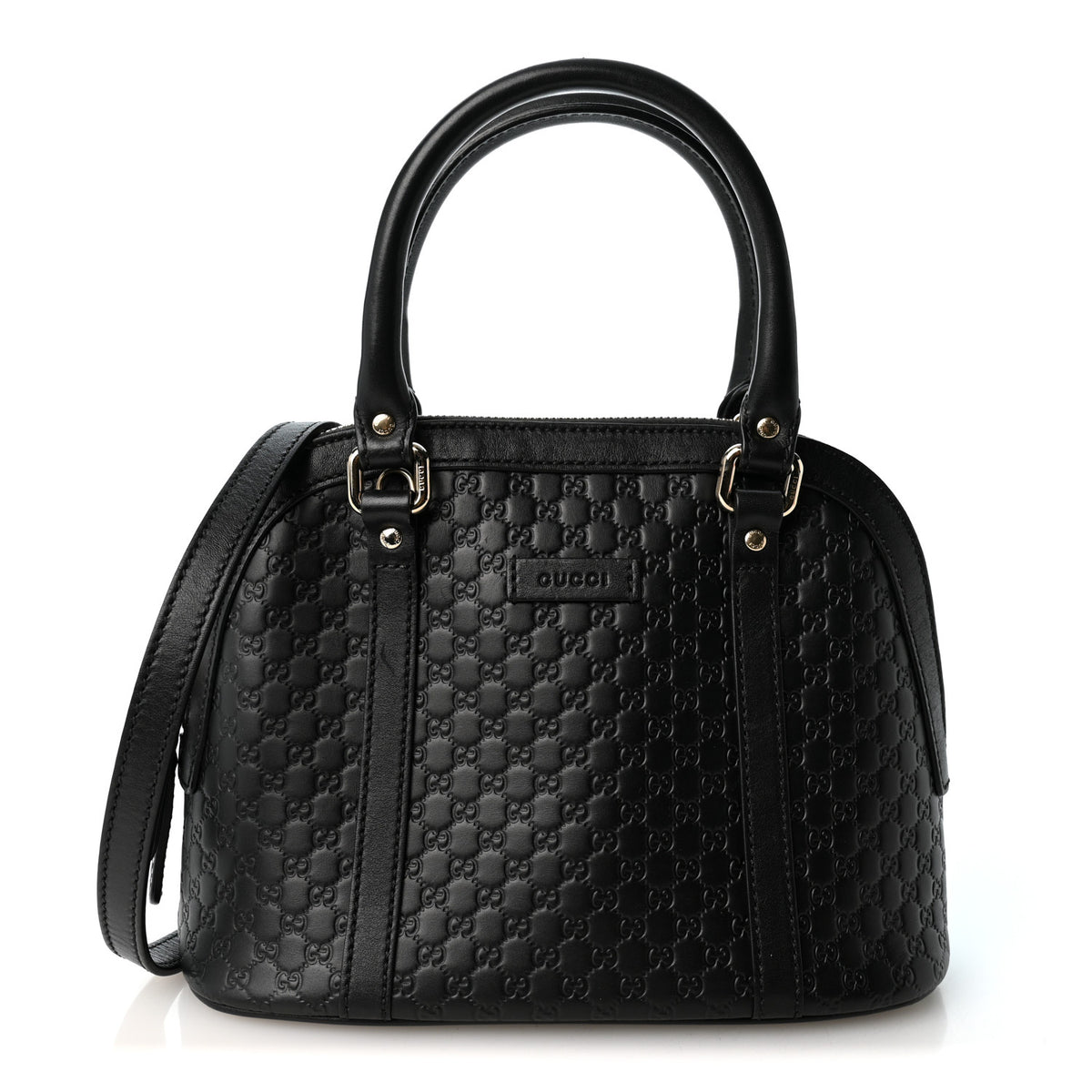 Microguccissima Mini Dome Bag Black