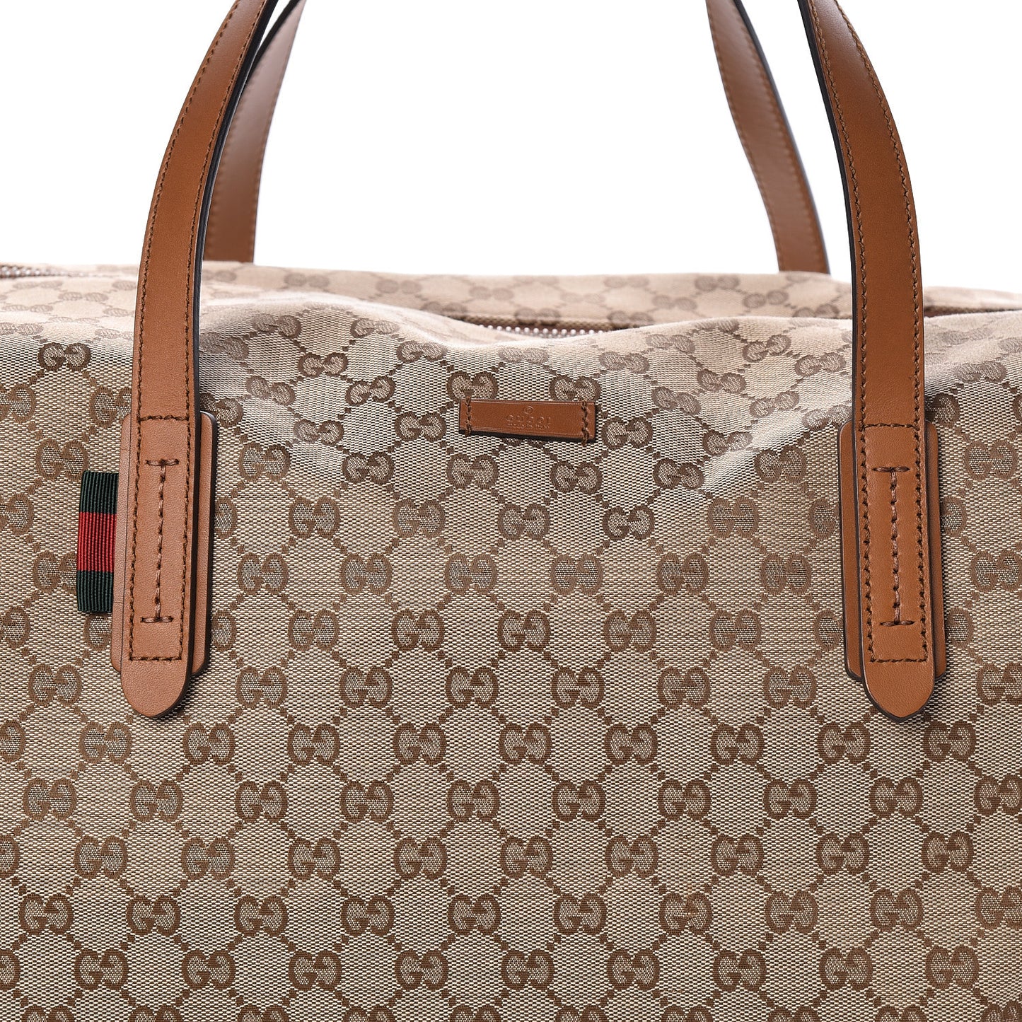 Monogram Carry-On Duffle Bag Brown